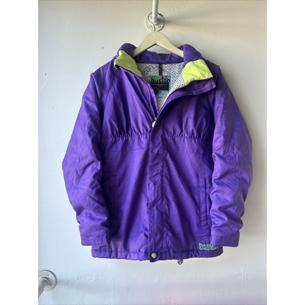 BURTON Girl's XL (18) Purple Melody DryRide Ski Snowboard‎ Hooded Snow Jacket